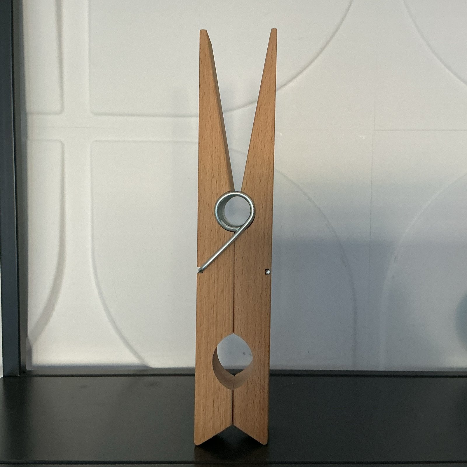 Grote houten wasknijper decoratie, Hout, Ophalen of Verzenden, Bruin, Landelijk