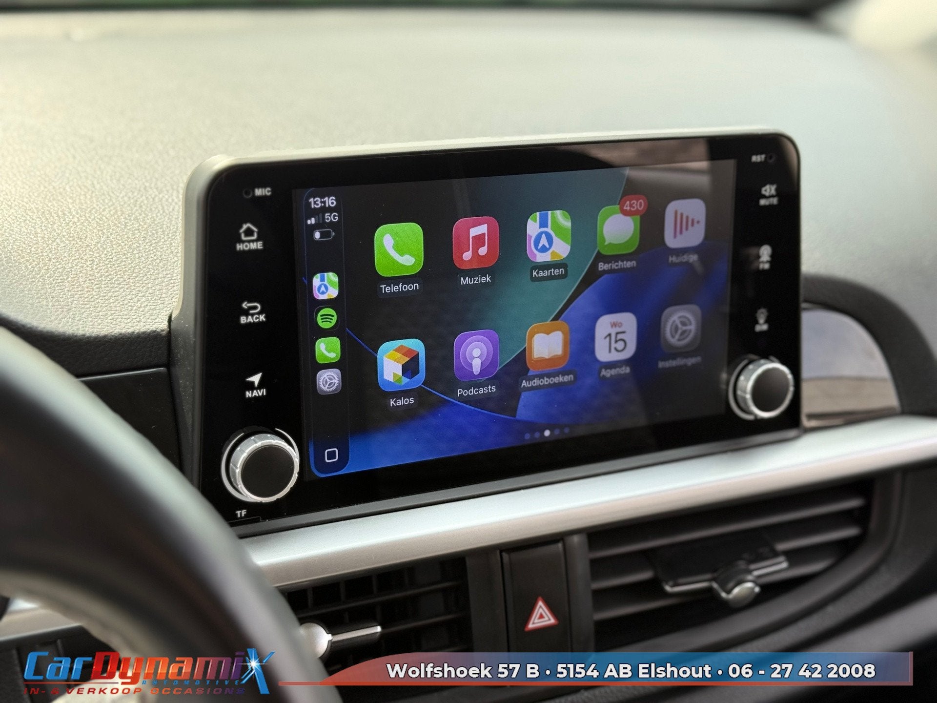 Kia Picanto 1.0 CVVT DynamicPlusLine | CarPlay | Climate | V, Voorwielaandrijving, Start-stop-systeem, Gebruikt, Euro 6
