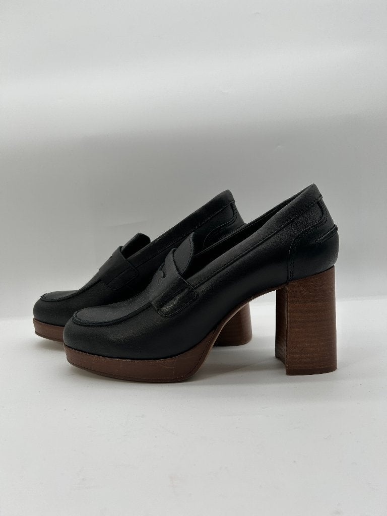 Tango, maat 40 zwarte plateau schoenen op stevige hak  ., Tango, Verzenden, Zwart, Nieuw