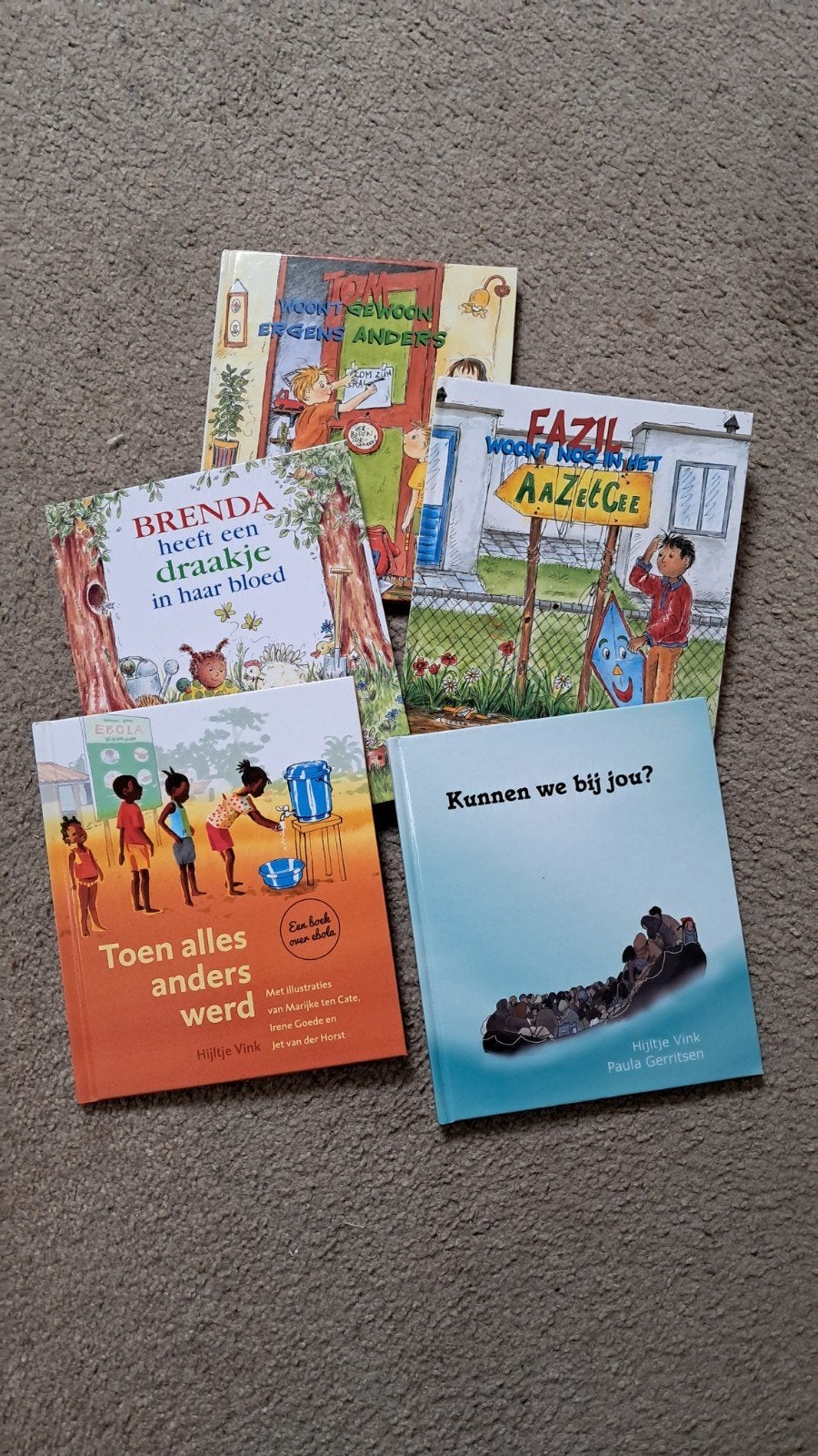Hijltje Vink - 5 boeken van Hijltje Vink, Fictie algemeen, Jongen of Meisje, Nieuw, Ophalen of Verzenden