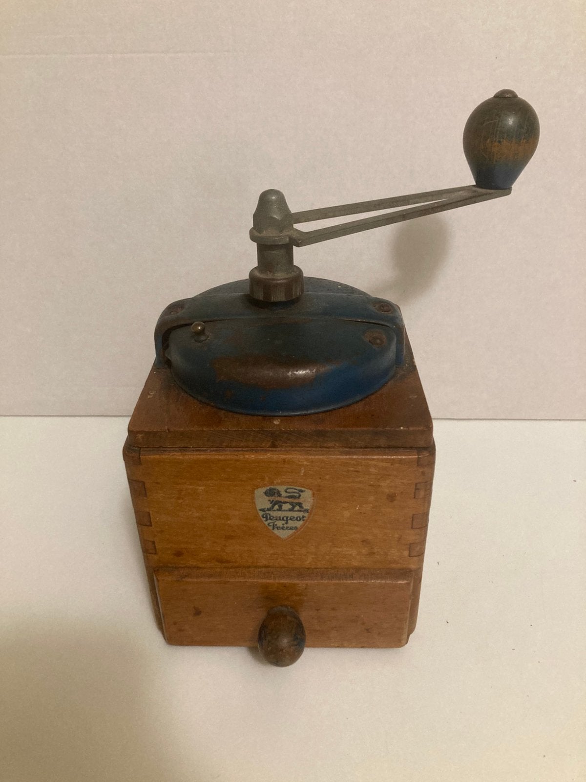 Oude handkoffiemolen Peugeot Frères, Ophalen of Verzenden
