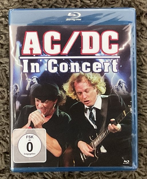 AC/DC In Concert - Blu-ray - Nieuw in verpakking / GESEALD, Cd's en Dvd's, Muziek en Concerten, Engels, Alle leeftijden, Concert