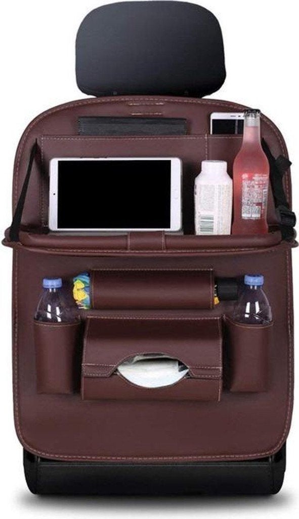 Luxe Auto Organizer met Tablet Houder bruin 2 stuks (NIEUW), Ophalen, Nieuw