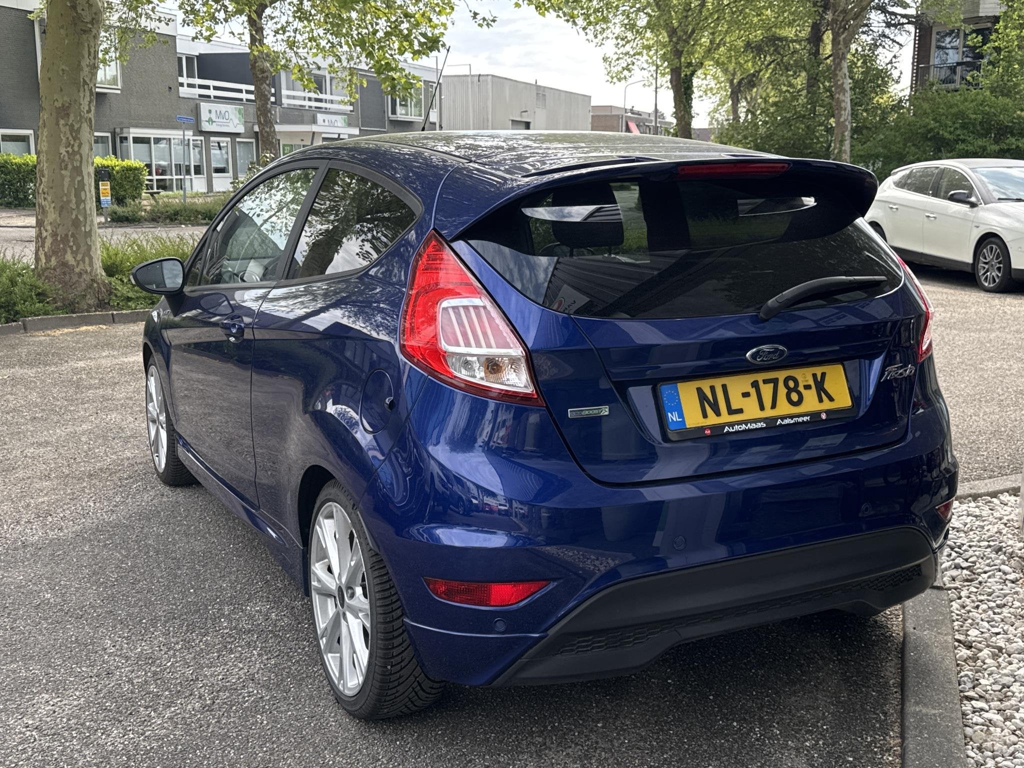 Ford Fiesta 1.0 EcoBoost ST Line, Voorwielaandrijving, Euro 6, Blauw, 23 km/l