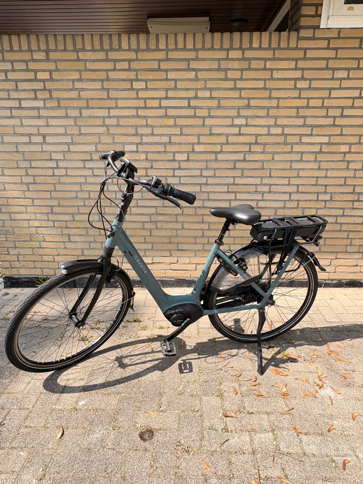 Gazelle orange c8, Ophalen, Zo goed als nieuw, 47 tot 51 cm, 50 km per accu of meer