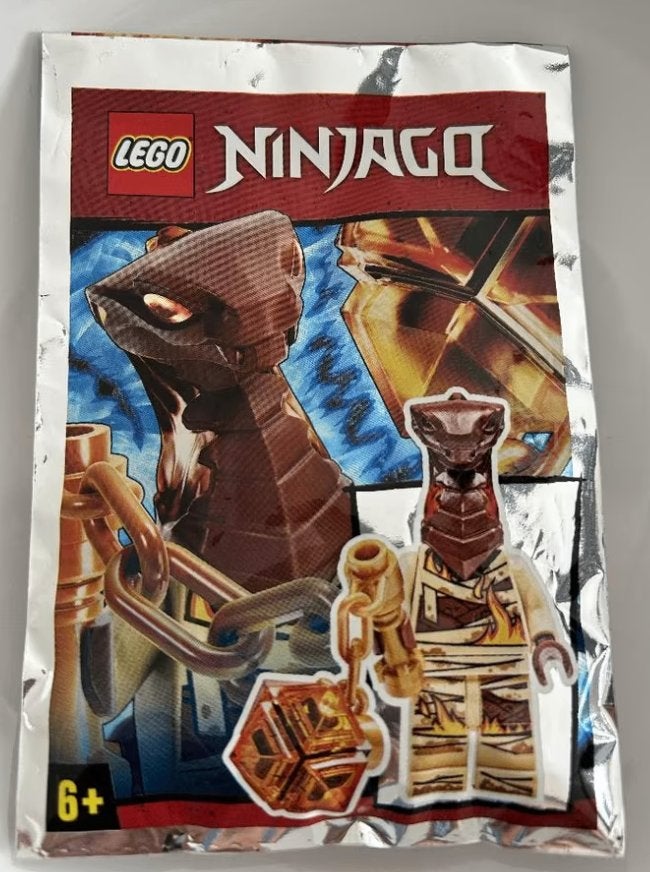 Lego Ninjago minifigure - Pyro Whipper the Snake 891954, Lego, Ophalen of Verzenden, Zo goed als nieuw, Compleet