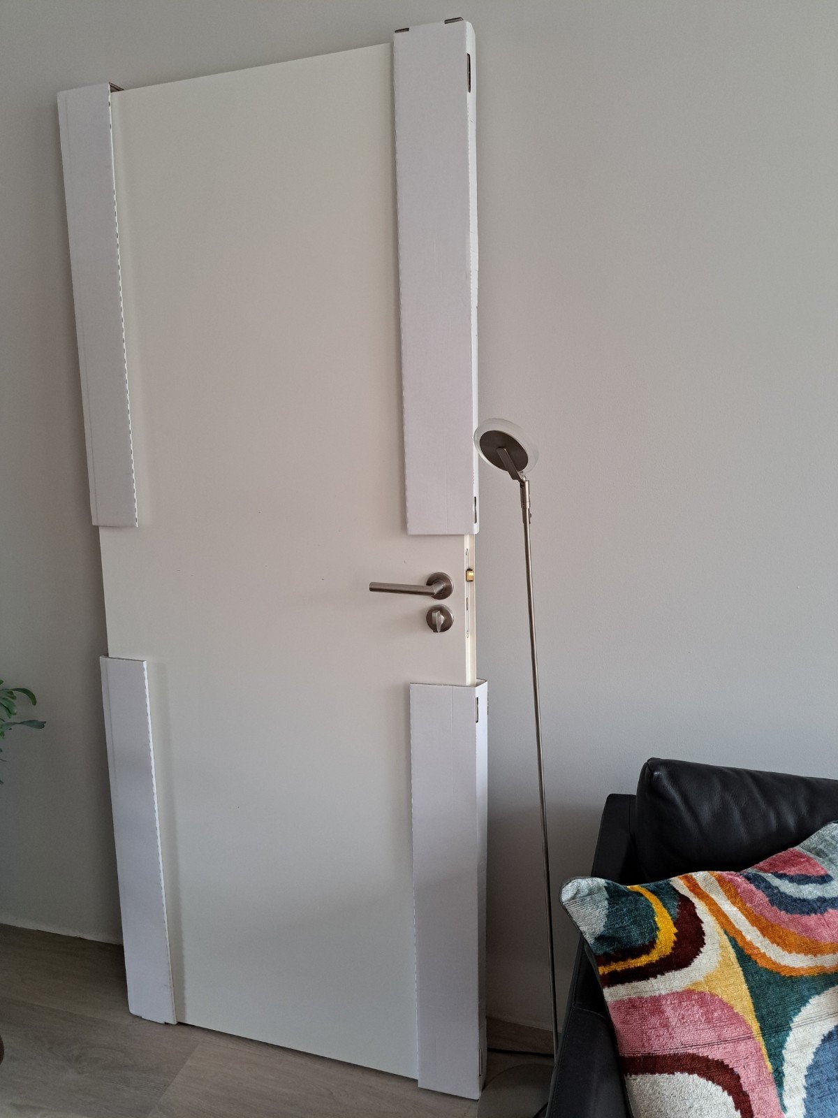 Opdekdeur rechtsdraaiend 2015 x 854 mm, Ophalen, Gebruikt, 80 tot 100 cm, Binnendeur