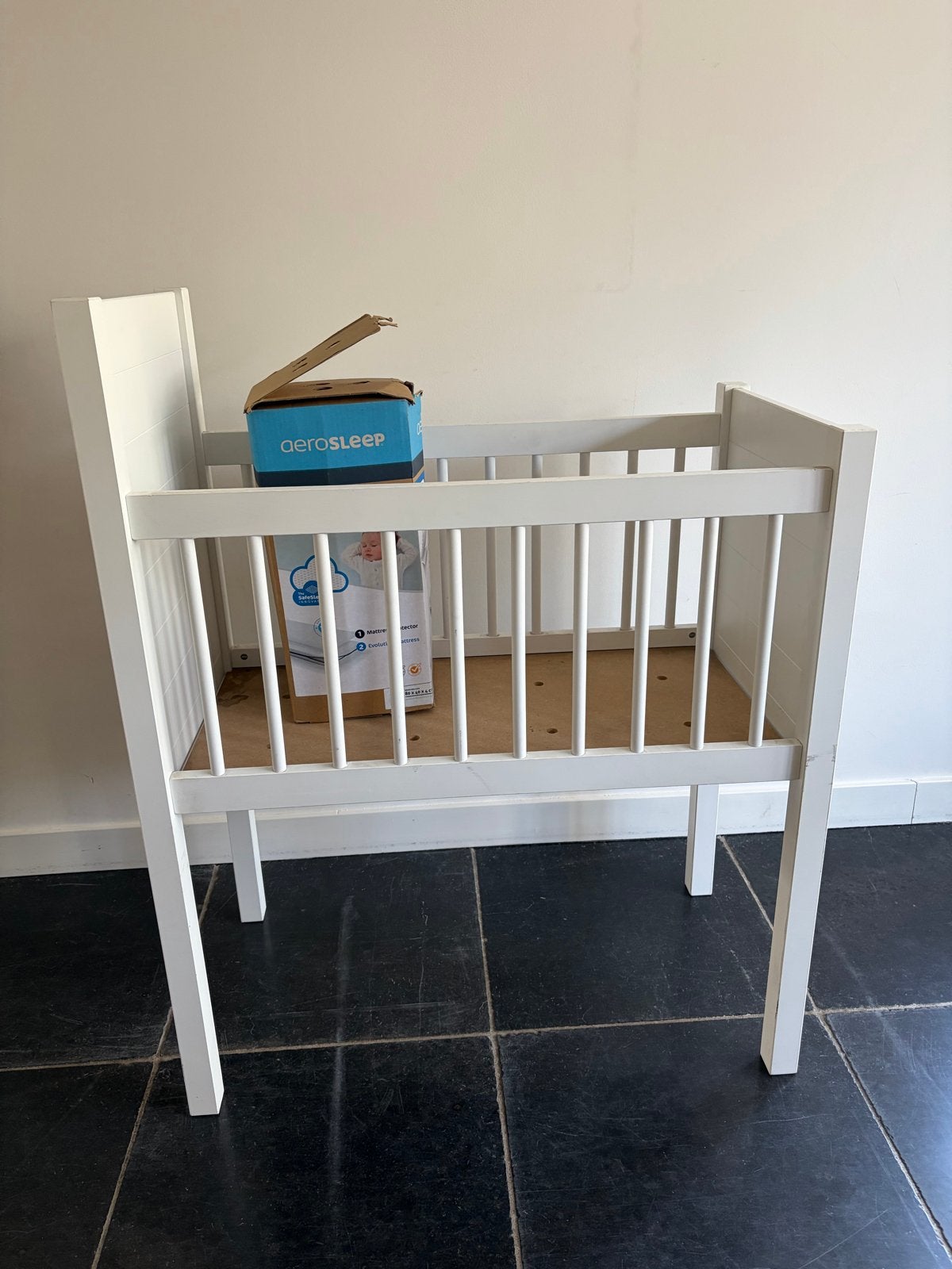 Kidsmill wieg met Aerosleep matras, Ophalen, Gebruikt, Wieg