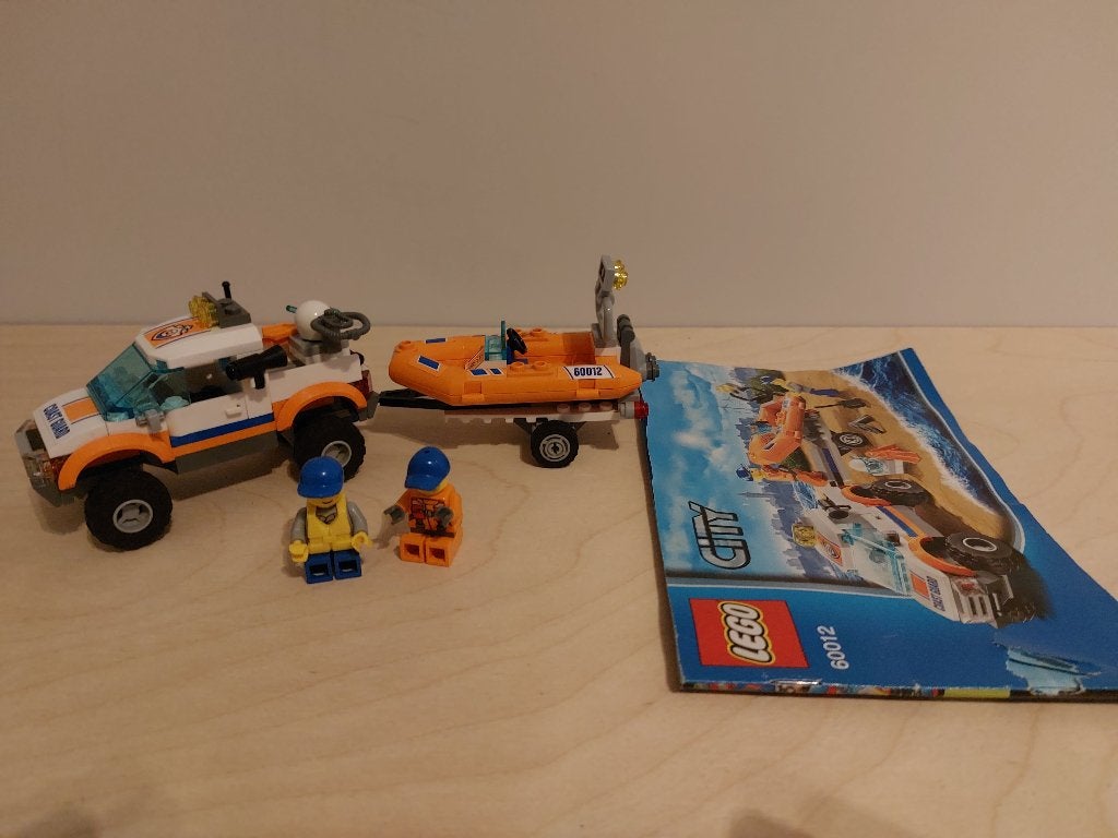 Lego City 60012 Duikersboot – Kustwacht met boot, City, Inclusief instructies, Lego, Ophalen of Verzenden