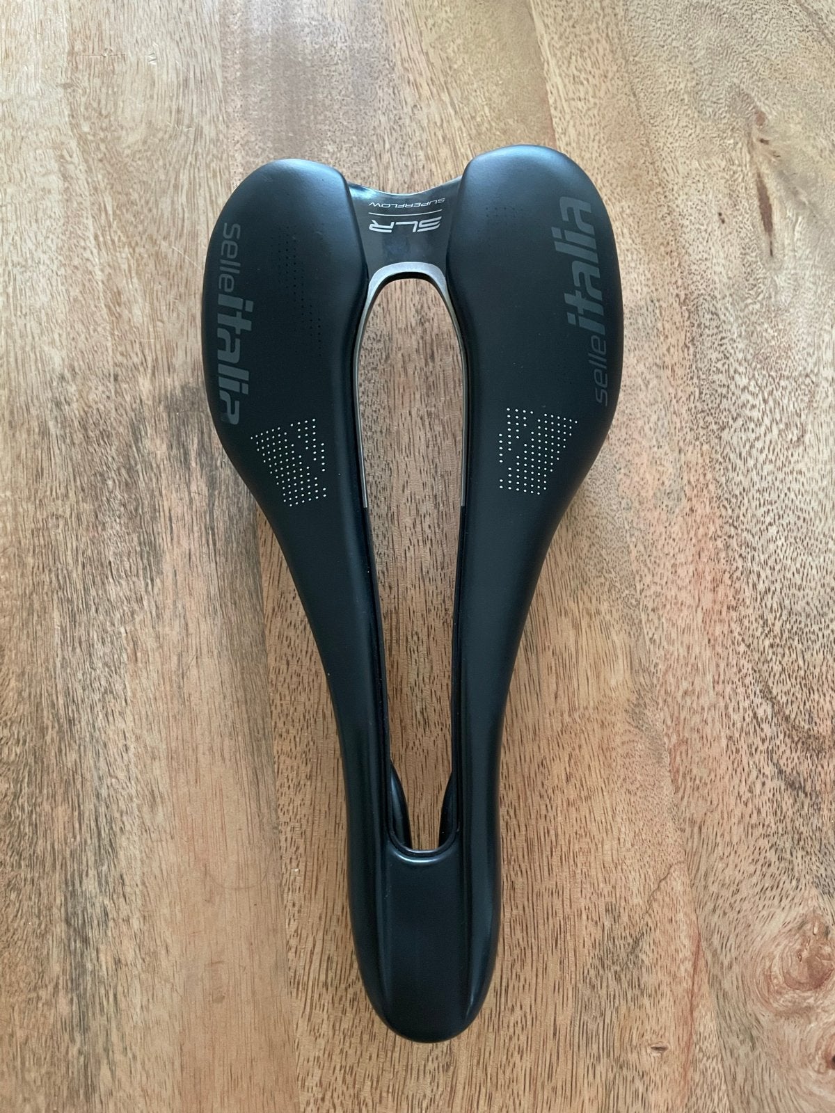Selle Italia SLR Superflow Boost S3 130mm Zadel, Fietsen en Brommers, Gebruikt, Kunststof, Ophalen of Verzenden, Zadel