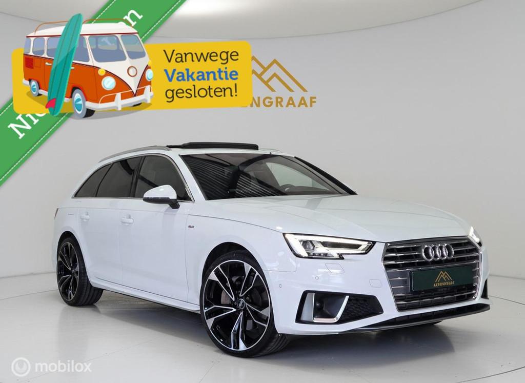 Audi A4 Avant 45 TFSI S-line quattro Pro Line 245pk |Panoram, Automaat, Gebruikt, Zwart, 4 cilinders