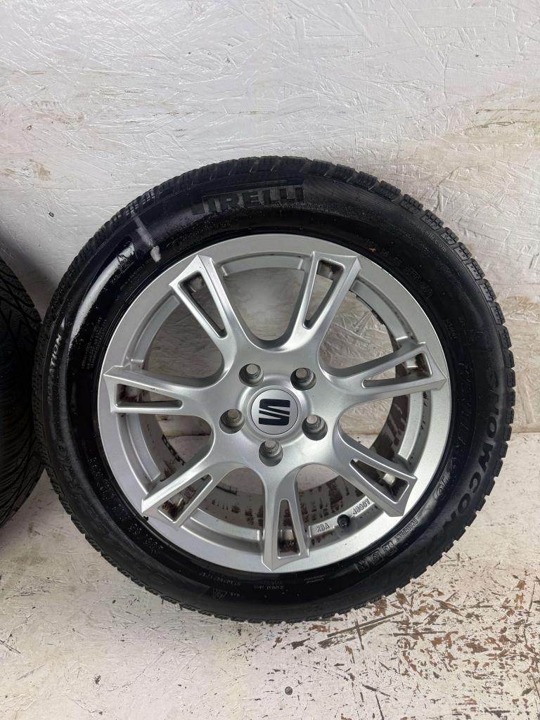 Originele Seat Altea Toledo Leon velgen 16" 5x112 winterset, Auto-onderdelen, Banden en Velgen, Niet ingevuld, Gebruikt, 16 inch