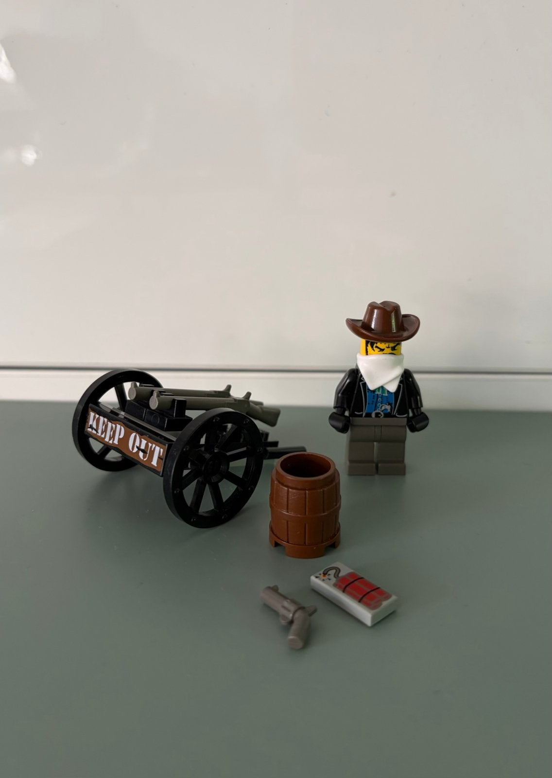Lego 6791 bandit’s wheelgun set, Overige thema's, Lego, Ophalen of Verzenden, Zo goed als nieuw