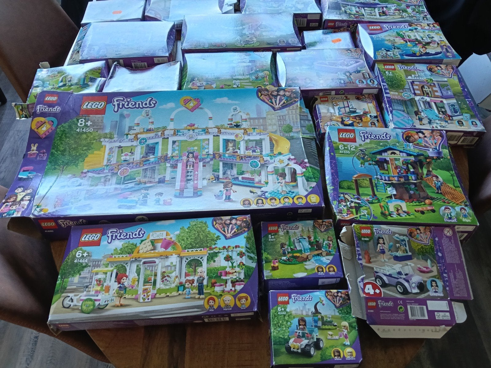 Grote collectie LEGO Friends sets - met doos en boekjes, Ophalen, Zo goed als nieuw