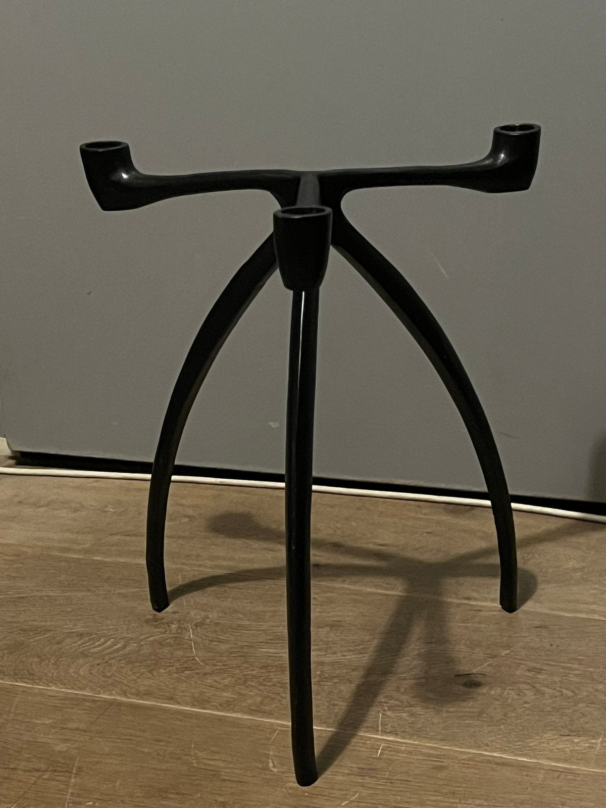 Vintage 1970s Space Age Tripod Kandelaar de Bijenkorf, Ophalen of Verzenden, Zo goed als nieuw