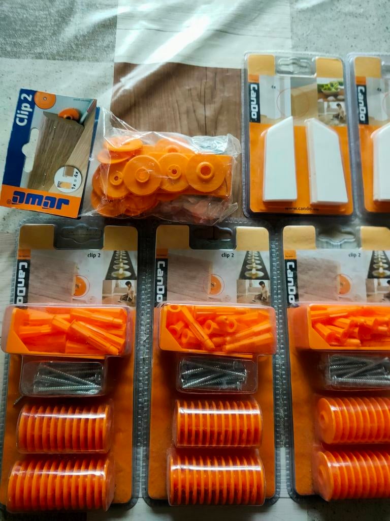 Candoo clips en toebehoren voor plinten, Doe-het-zelf en Verbouw, Plinten en Afwerking, Ophalen of Verzenden, Nieuw, Mdf, Plinten
