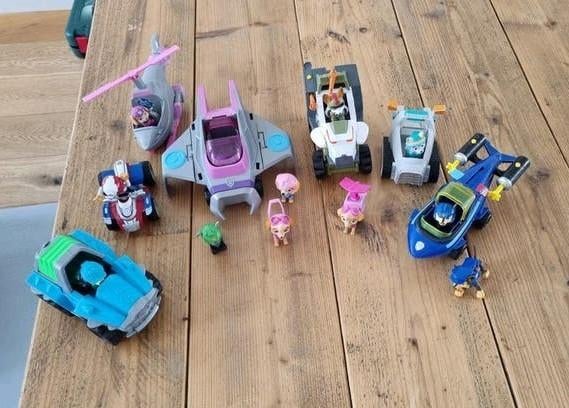 Grote Paw Patrol Verzameling - Voertuigen en Figuren, Kinderen en Baby's, Ophalen of Verzenden, Gebruikt