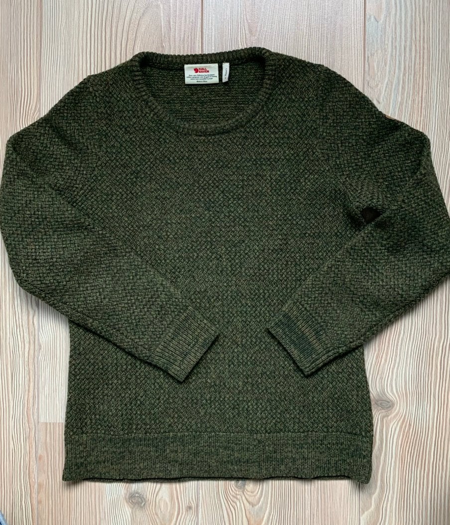 Fjallraven trui dames S, Verzenden, Gedragen, Groen