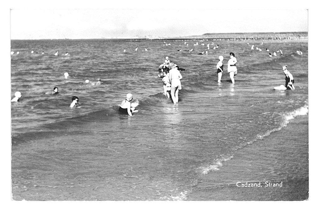 984399	Cadzand	Strand	1960 Zeeland	Gelopen met Postzegel, Ophalen of Verzenden, 1940 tot 1960, Gelopen, Zeeland