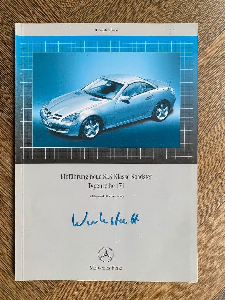 Werkplaatshandboek Mercedes-Benz SLK R171 2004 zgan, Boeken, Zo goed als nieuw, Mercedes-Benz, Mercedes, Ophalen of Verzenden