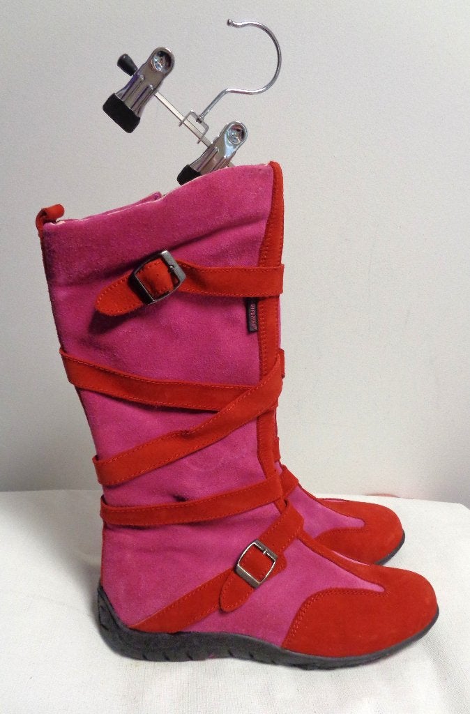 hush Puppies, Hoge laarzen, Verzenden, Zo goed als nieuw, Roze