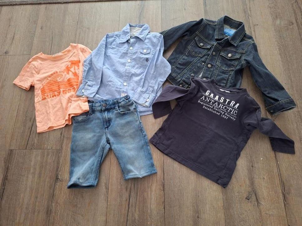 Kledingpakket jongen 104/ 110, Kinderen en Baby's, Kinderkleding | Maat 98, Ophalen of Verzenden, Gebruikt, Jongen, Setje
