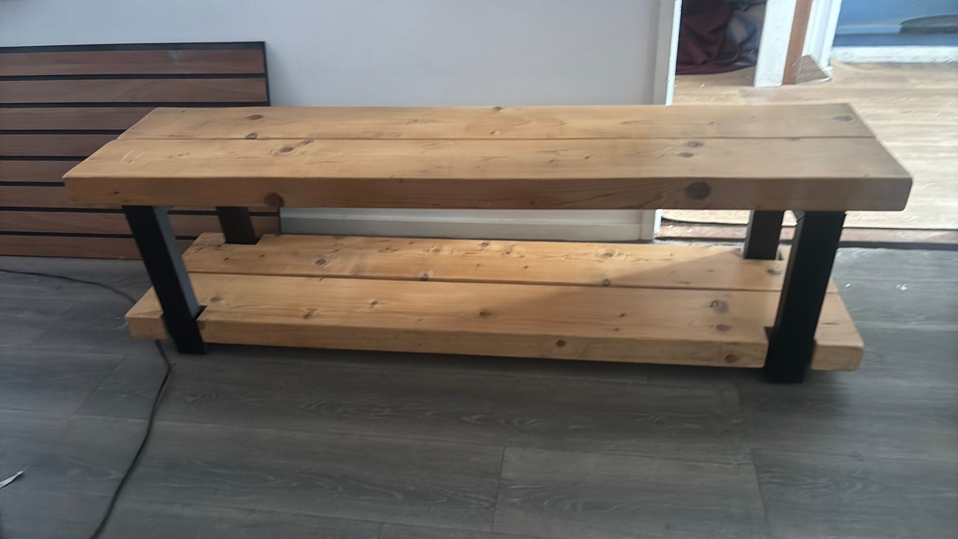 Tv meubel, Ophalen, 150 tot 200 cm, Zo goed als nieuw, Minder dan 100 cm