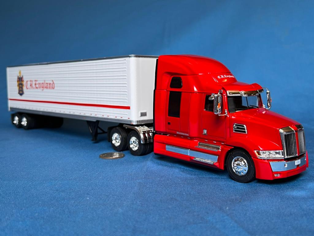 Western Star 5700 & lange 53’ trailer! Nieuw & doos! KIJK!, Ophalen of Verzenden, Nieuw, Bus of Vrachtwagen, Overige merken