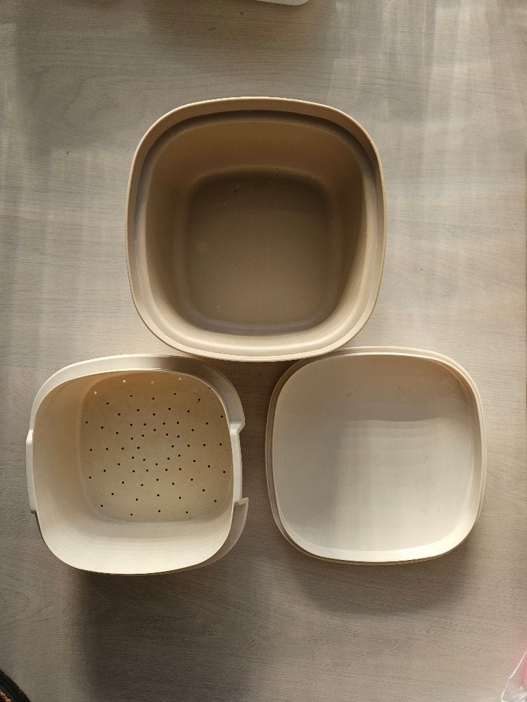 Serveerwonder Tupperware, Ophalen of Verzenden, Zo goed als nieuw, Overige typen, Met deksel