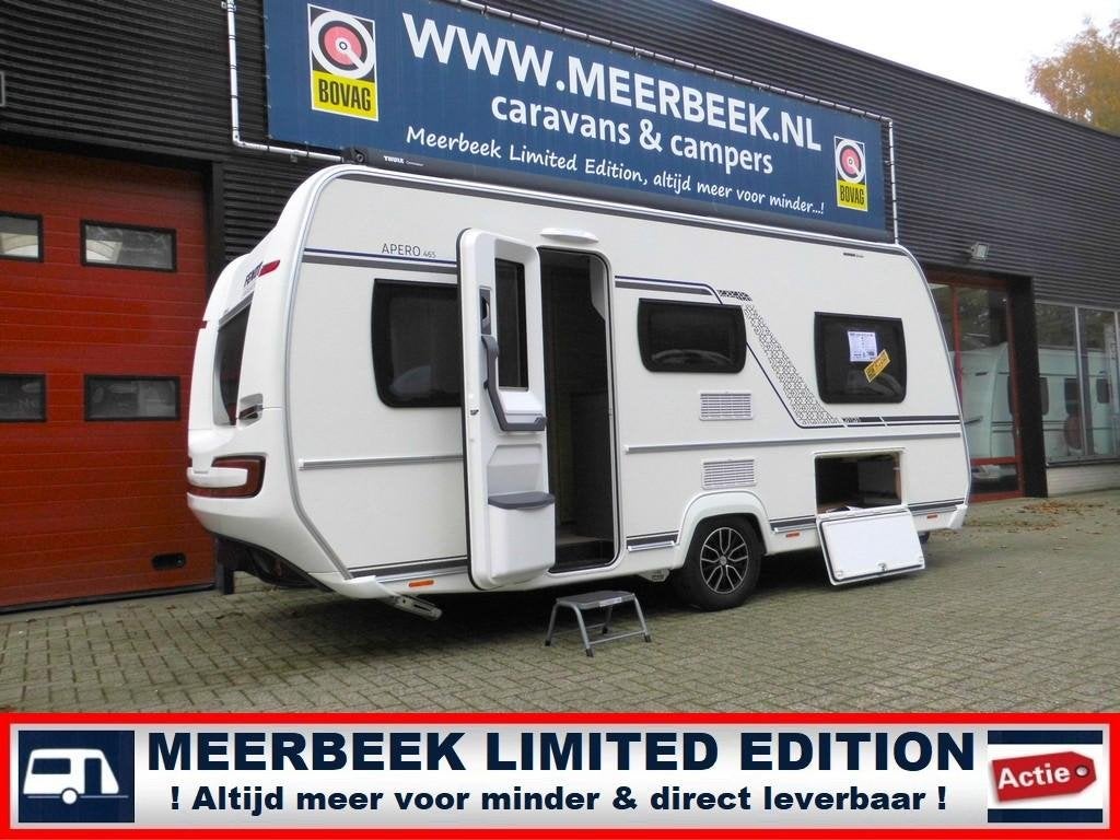 Fendt Apero 465 TG 5523,=KORTING MOVER+BC260 +AIRCO+ETC!, Caravans en Kamperen, Caravans, Schokbreker, Standaardzit, Particulier