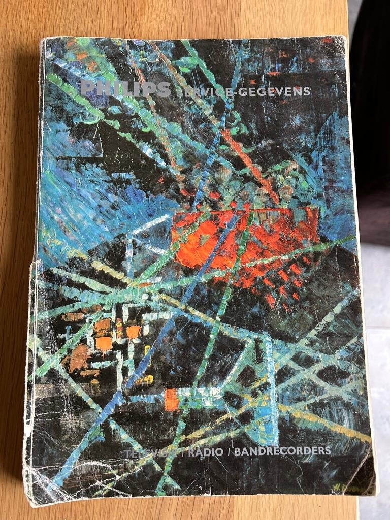 Oud Philips boek en folders, Ophalen of Verzenden, Gelezen