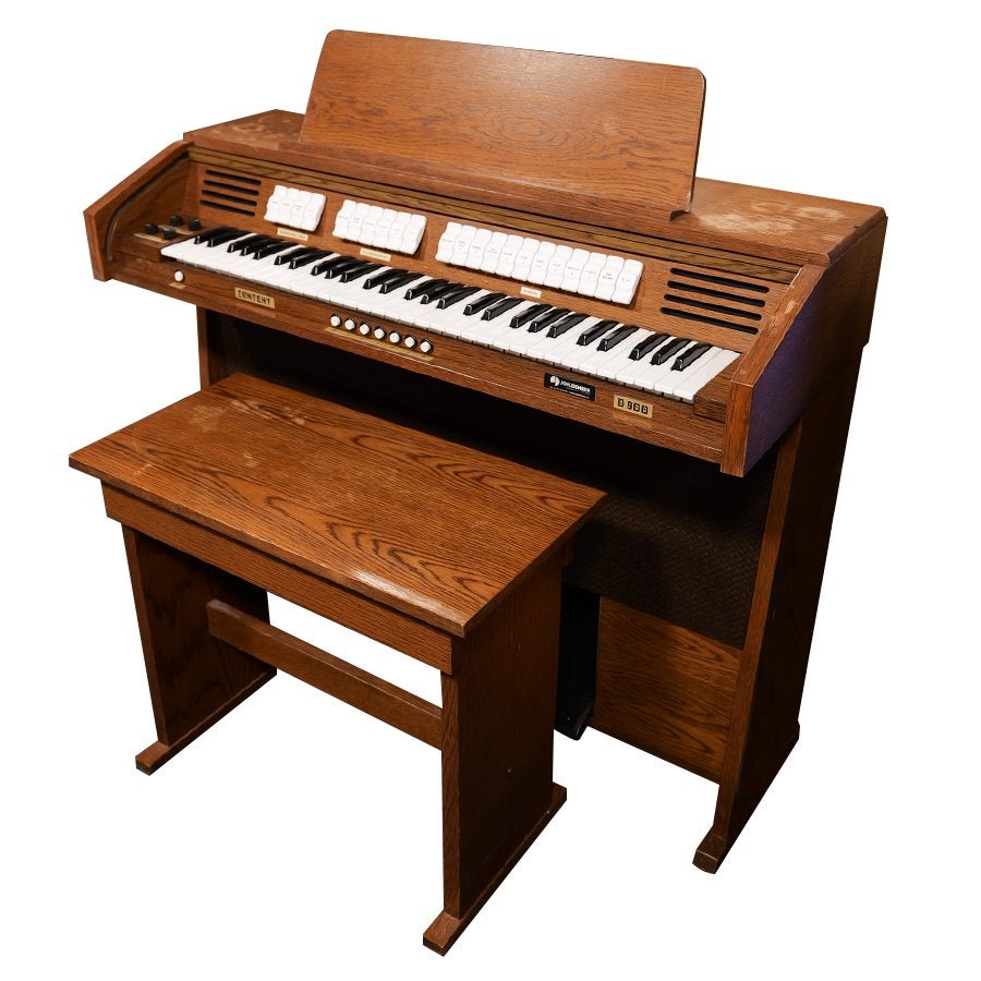 Content D900 Occasion Orgel Donker Eiken, Gebruikt, Mariënhoef 7 3851 ST Ermelo The Netherlands, 1 klavier, Ophalen of Verzenden