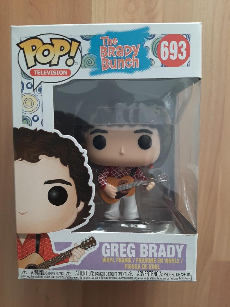 Funko Pop - 693 - The Brady Bunch - Greg Brady, Ophalen of Verzenden, Zo goed als nieuw