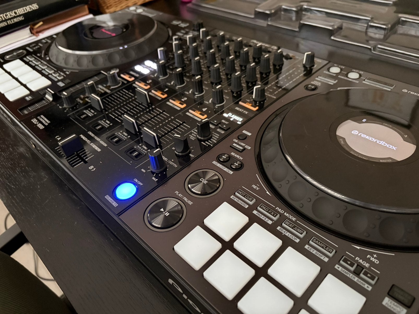 Pioneer DDJ-1000 met stofkap, Muziek en Instrumenten, Dj-sets en Draaitafels, Zo goed als nieuw, Dj-set, Pioneer, Ophalen
