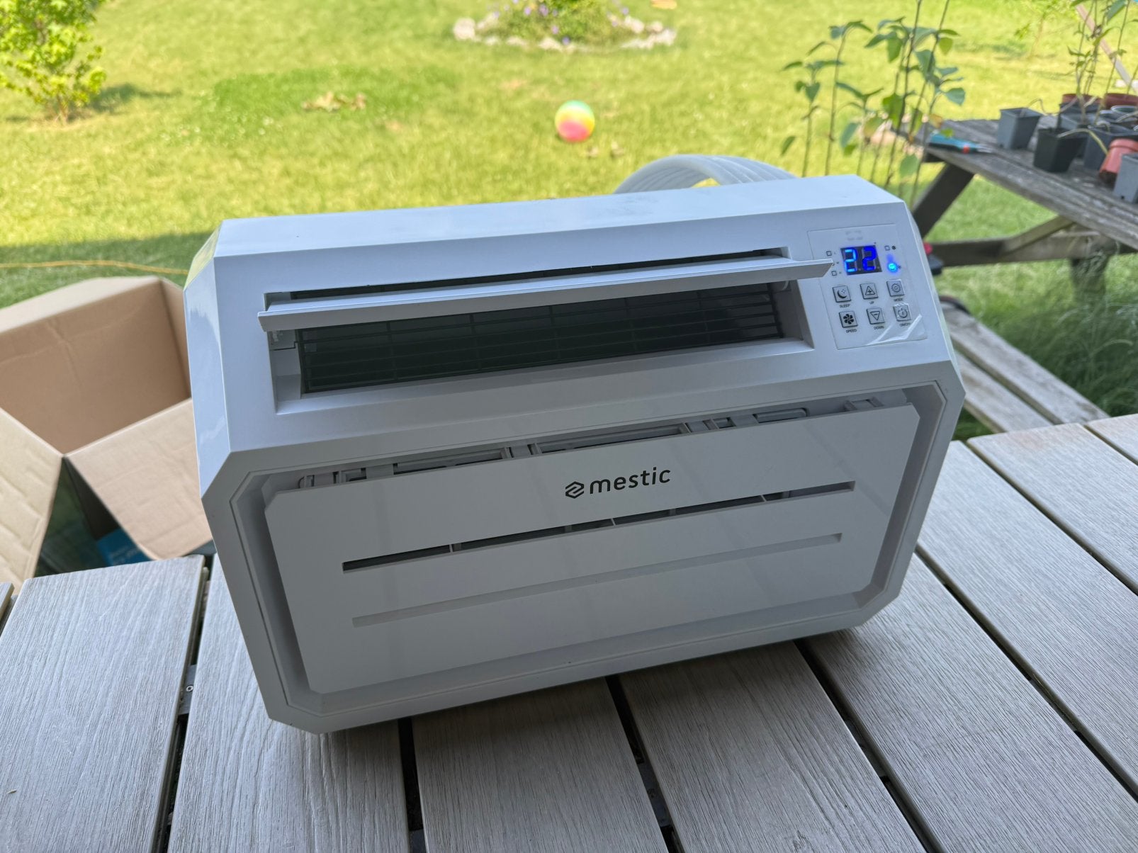 Mestic SPA 3000 split airco -  zgan, Ophalen, Zo goed als nieuw