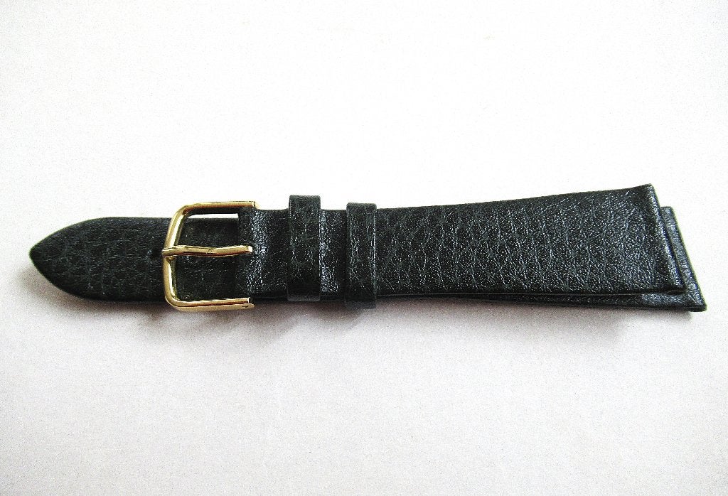 Nieuwe HIRSCH Dakota Resistant 20 mm leren horlogeband., Ophalen of Verzenden