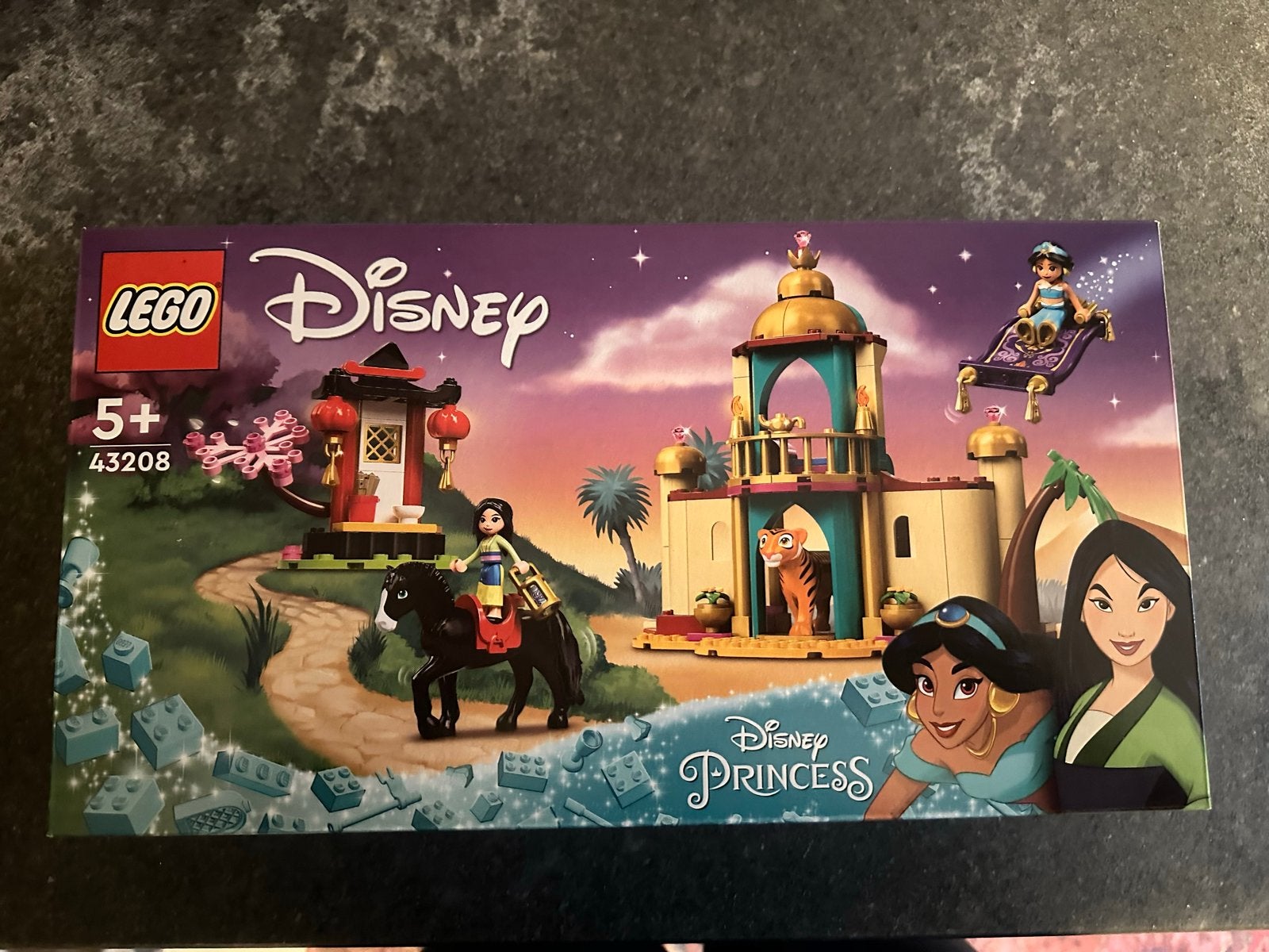 LEGO Disney Princess 43208 Jasmine en Mulan Avontuur, Ophalen of Verzenden, Nieuw