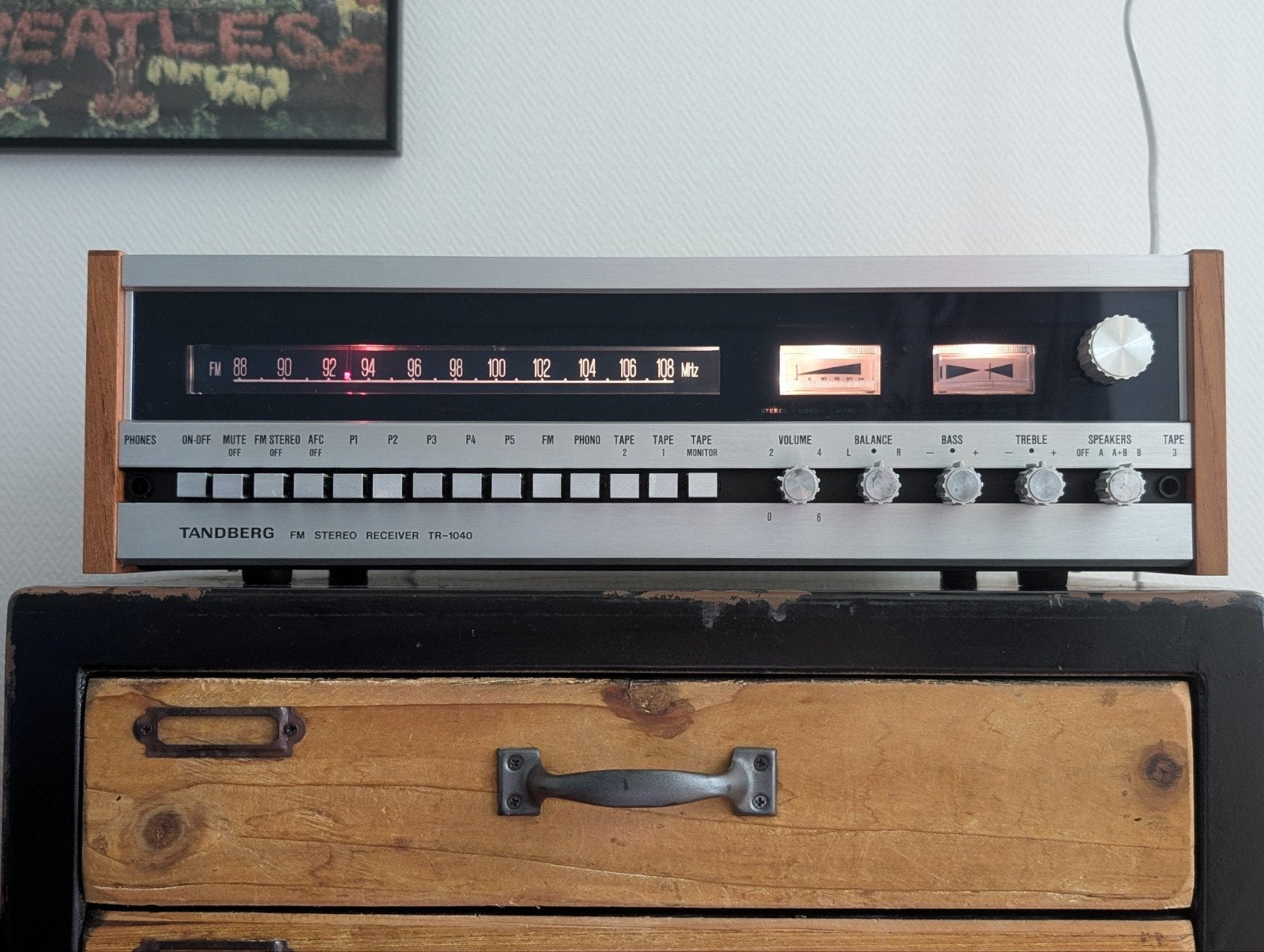 Tandberg TR 1040 Stereo Receiver - Vintage Audio, Overige merken, Gebruikt, Tandbergs Radiofabrikk A/S, Oslo, Noorwegen