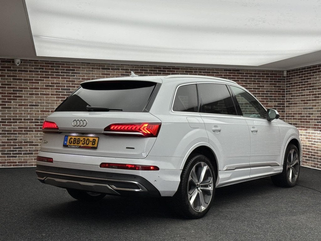Audi Q7 55 TFSI quattro Pro Line Plus 7p, Auto's, Audi, Automaat, Automatische klimaatregeling, Gebruikt, 2995 cc