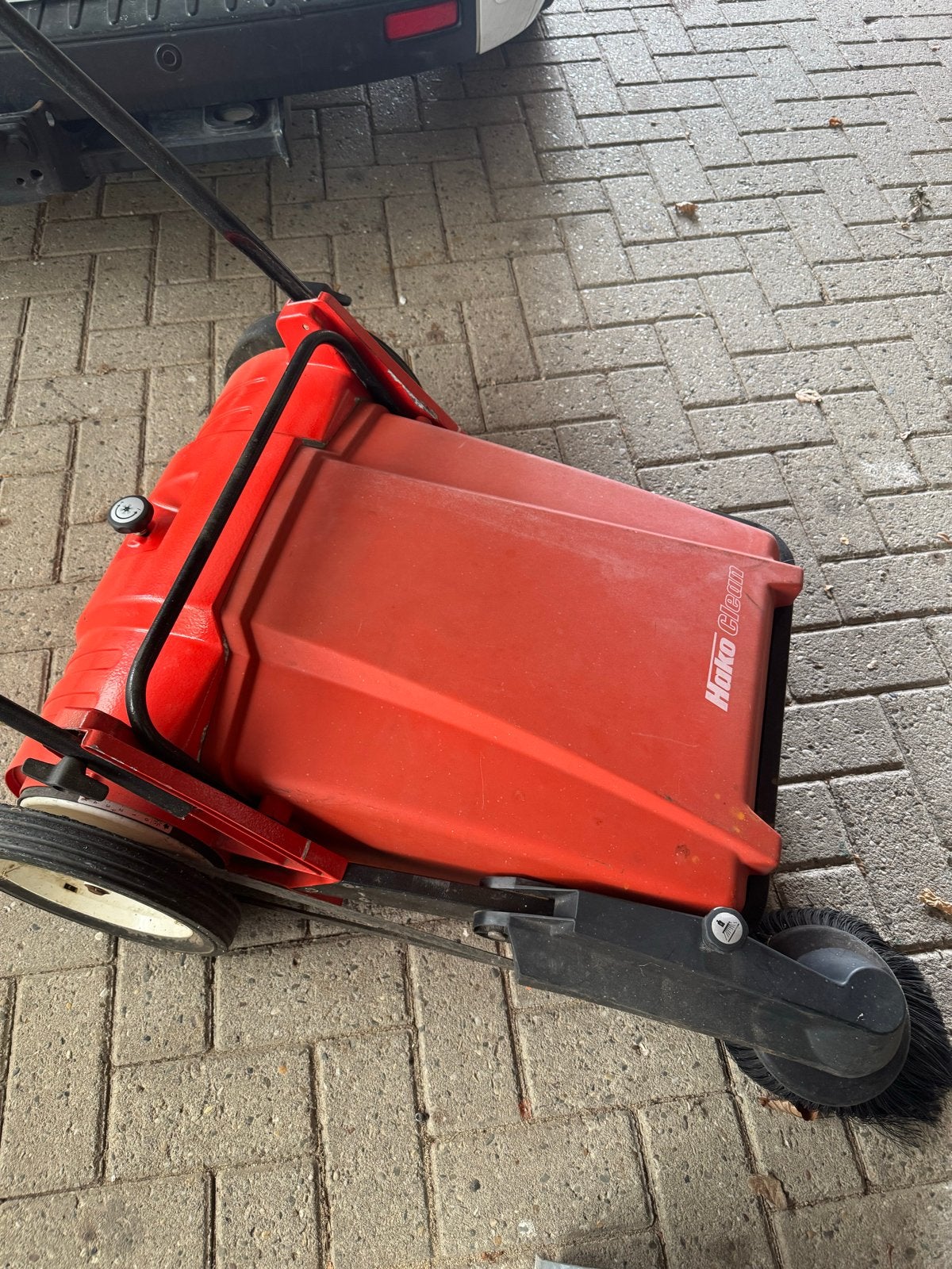 Veegmachine Hako Flipper S, Tuin en Terras, Ophalen of Verzenden, Gebruikt