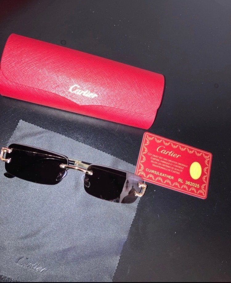 Cartier zonnebril nieuw, Overige merken, Zonnebril, Zwart, Ophalen of Verzenden