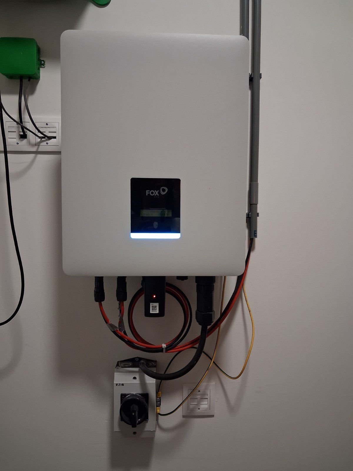 Fox T8-G3 Omvormer voor Zonnepanelen - 8000W, Ophalen, Zo goed als nieuw, Overige typen, 200 wattpiek of meer