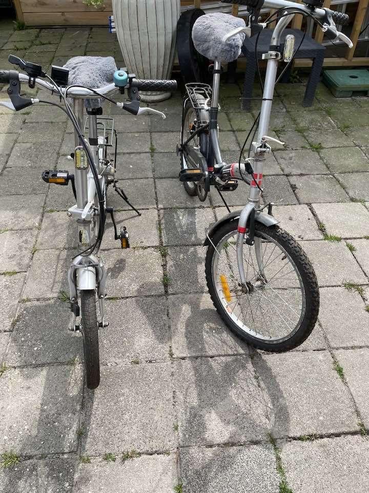 te koop 1 vouw fiets, Ophalen, Gebruikt, 16 tot 18 inch