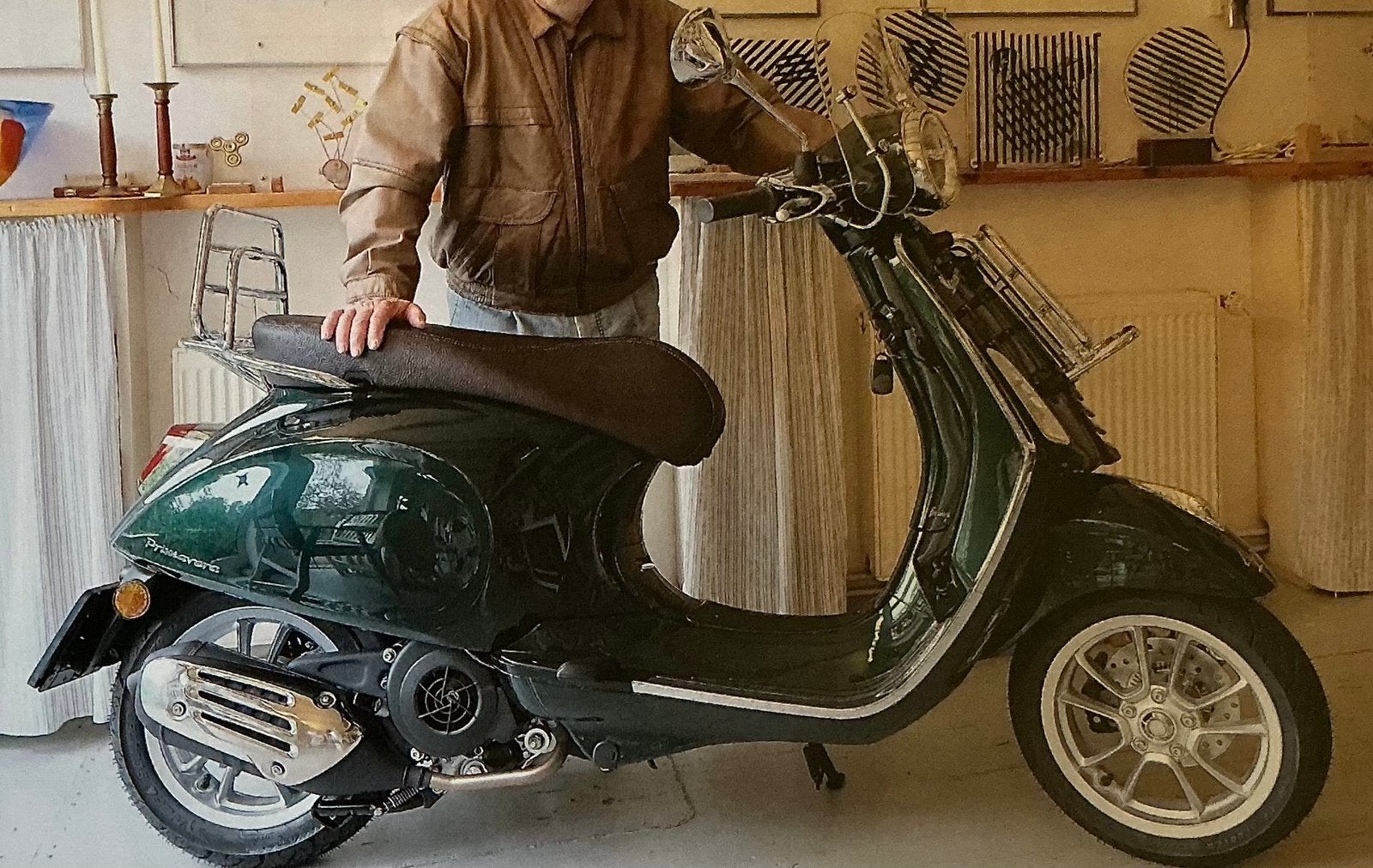 Vespa Primavera 125 cc Touring Verda., Ophalen, Overige modellen, Maximaal 45 km/u, 125 cc