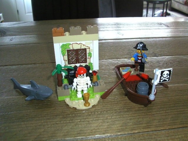 Lego Pirates 10679 Pirate Treasure Hunt, Lego, Compleet, Zo goed als nieuw, Complete set