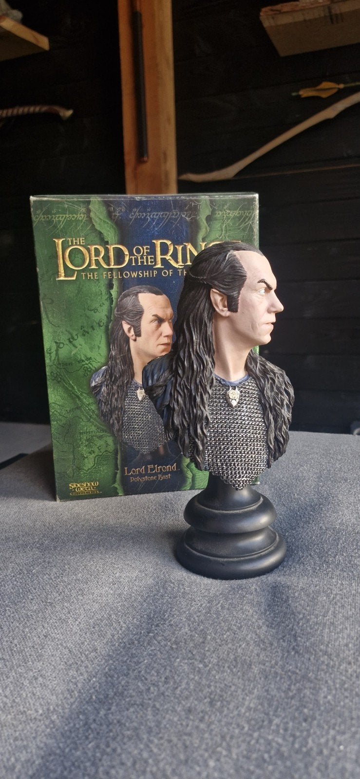 Weta Lord Elrond, Ophalen