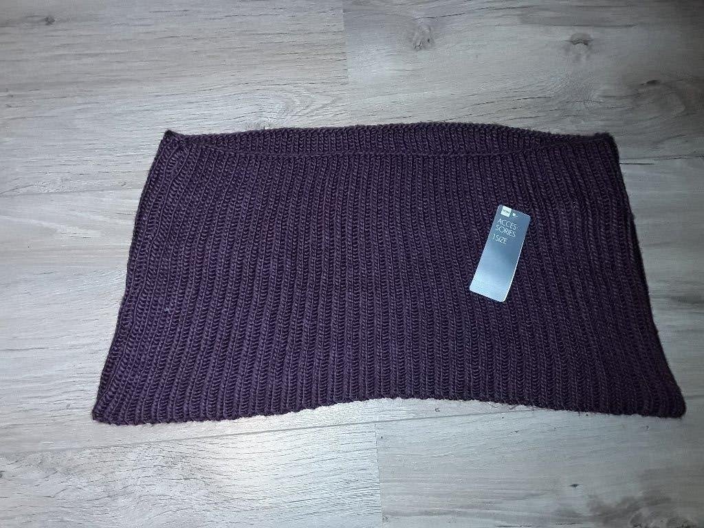 Bordeaux Sjaal Hema, Kleding | Dames, Maat 46/48 (XL) of groter, Nieuw, Ophalen of Verzenden, Sjaal
