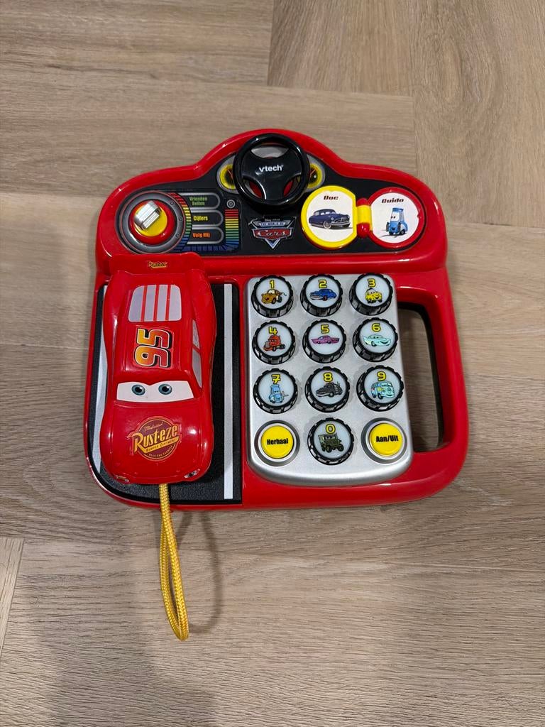 VTech Cars Bliksem McQueen Telefoon Speelgoed, Ophalen, Gebruikt, Jongen of Meisje