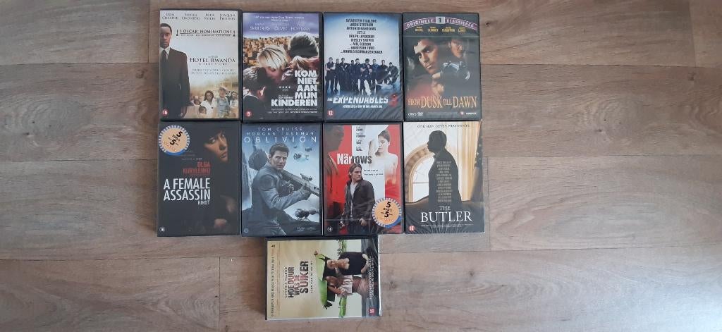 9 X NIEUWE DVD,s NOG IN DE VERPAKKING € 1,00 per stuk, Ophalen of Verzenden, Nieuw in verpakking, Overige soorten
