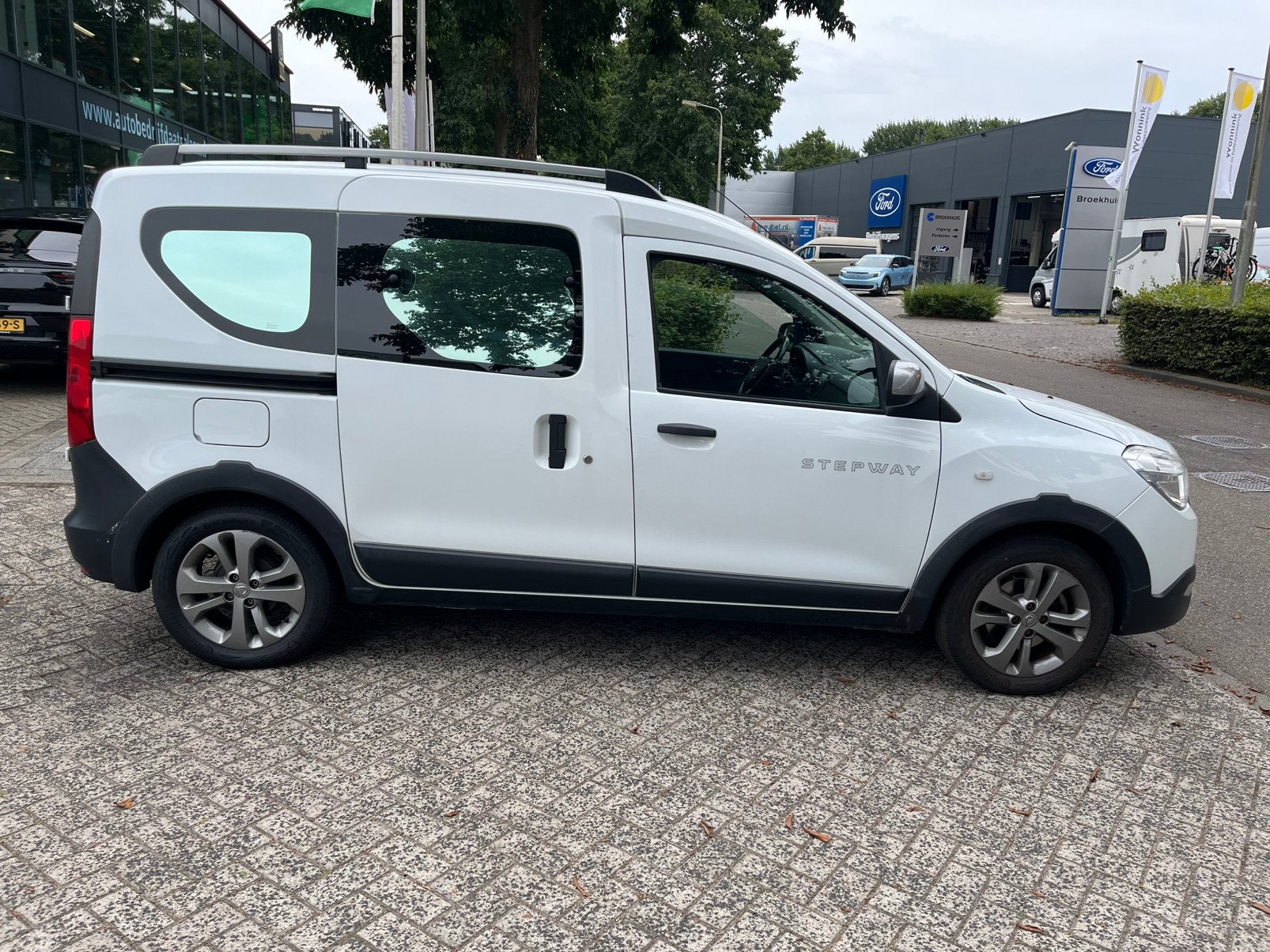 Dacia Dokker 1.2 TCE 115 Stepway 2016 Wit,trekhaak